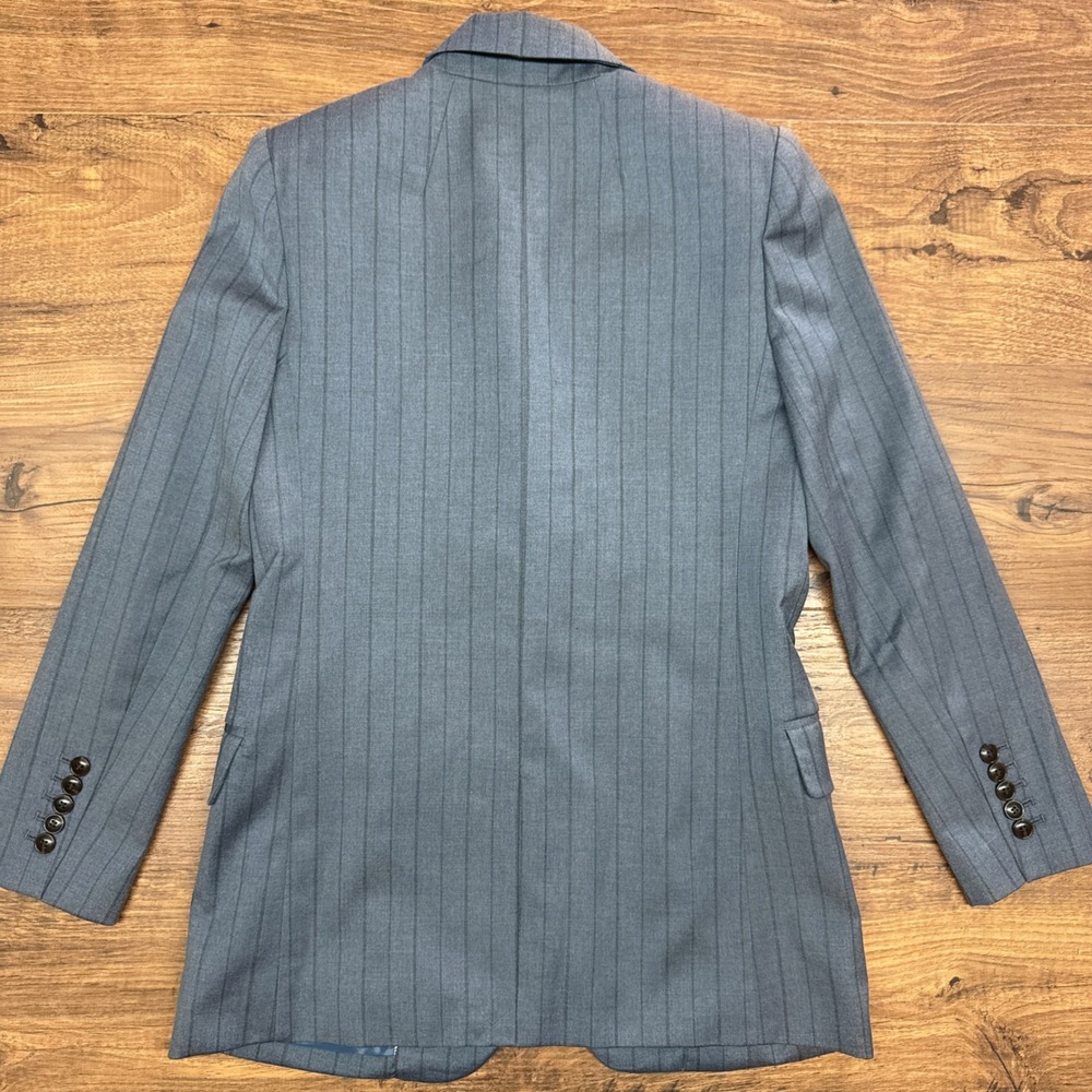 Madewell Women 00 Single-Breasted Blazer Yarn-Dyed Pinstripe NO881 Career Office - Picture 3 of 7